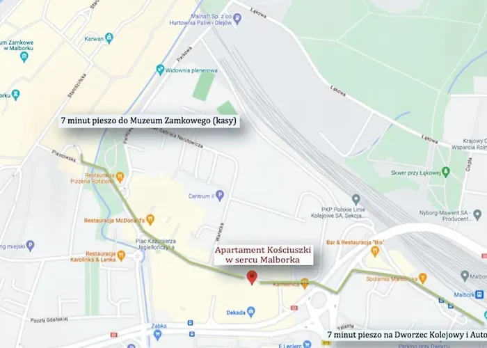 Apartament W Sercu Malborka